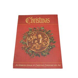 1977 An American Annual of Christmas Literature and Art Book 32409